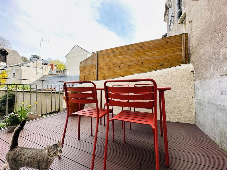 Apartamento Le Jardin Secret - Jardin/Loire Tours Exterior foto