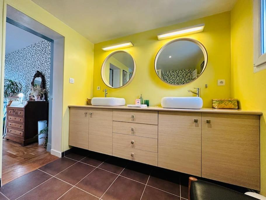 Apartamento Le Jardin Secret - Jardin/Loire Tours Exterior foto
